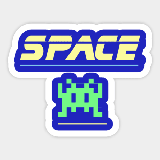 Space Alien Web 3 Sci Fi Gaming Sticker